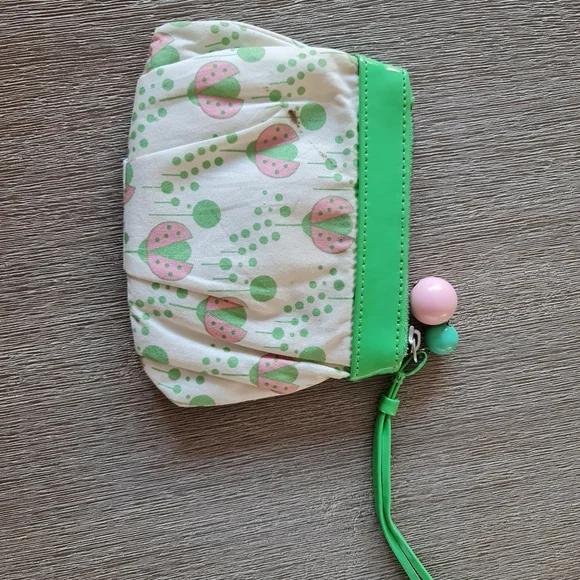 Green Pink Wallet - Picture 2 of 4